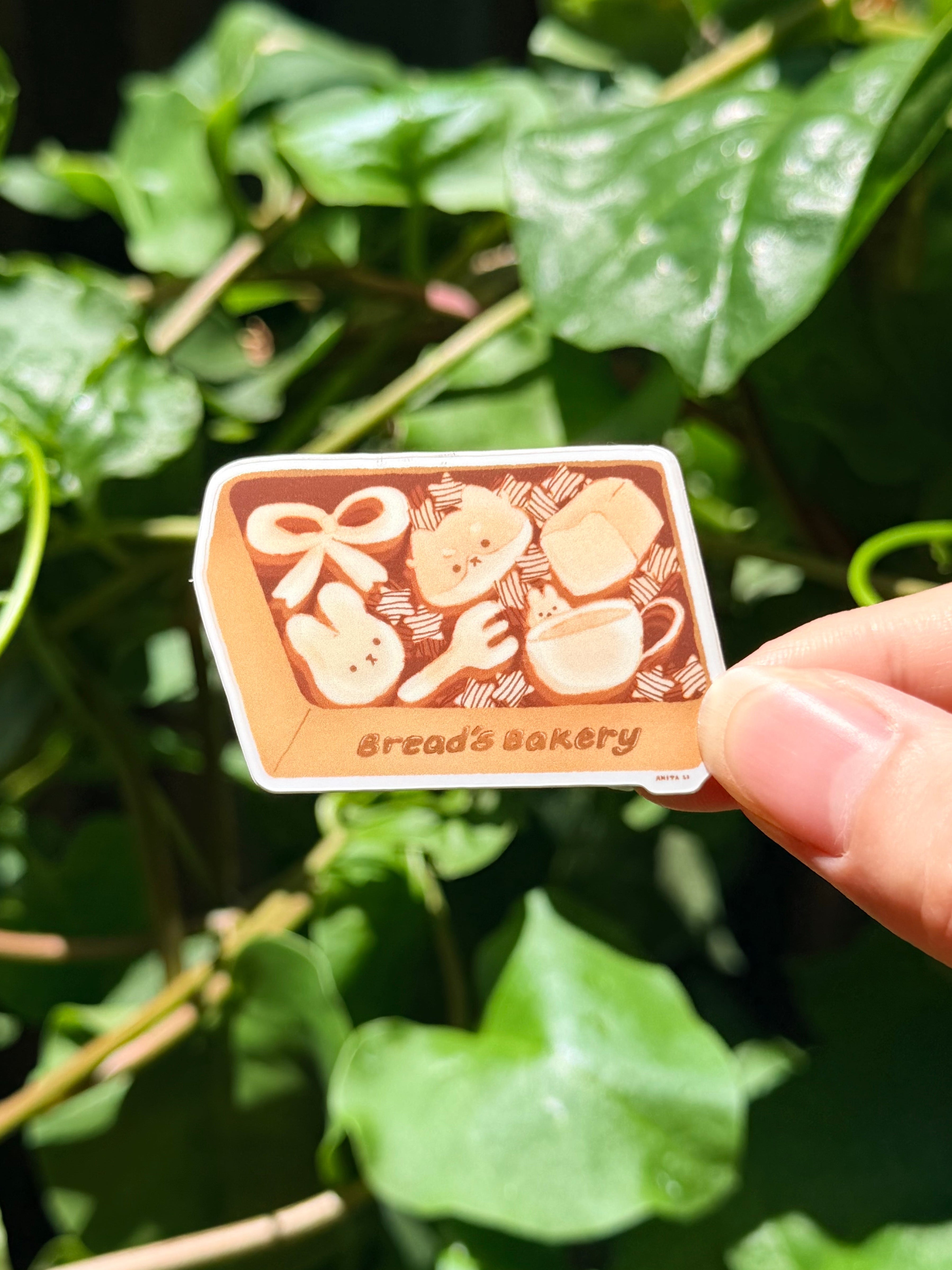 Bread’s Bakery Cookie Tin Sticker